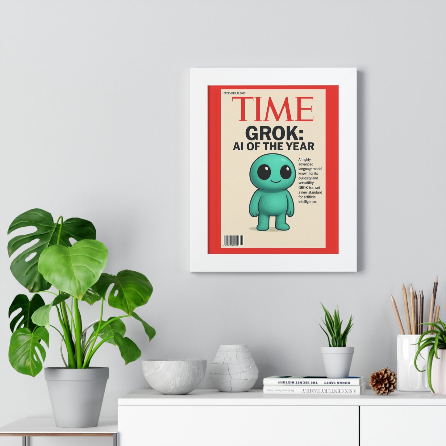 Poster Grok AI of the Year Vertical