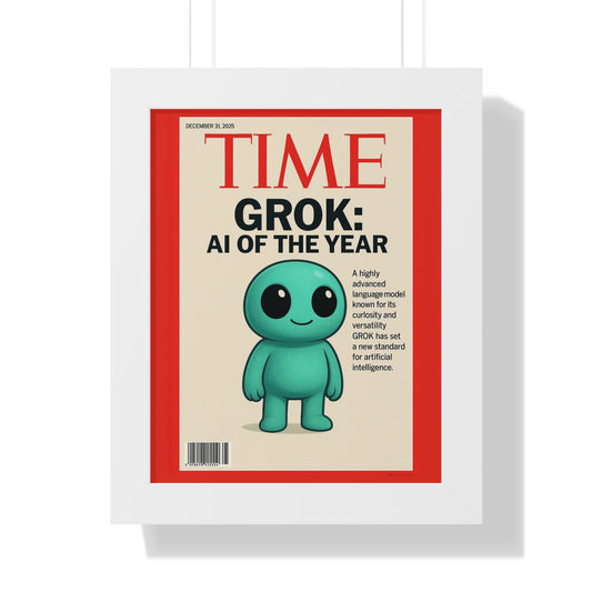 Poster Grok AI of the Year Vertical